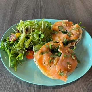 Smoked Salmon Bagel