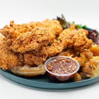Fried Chicken Croffle